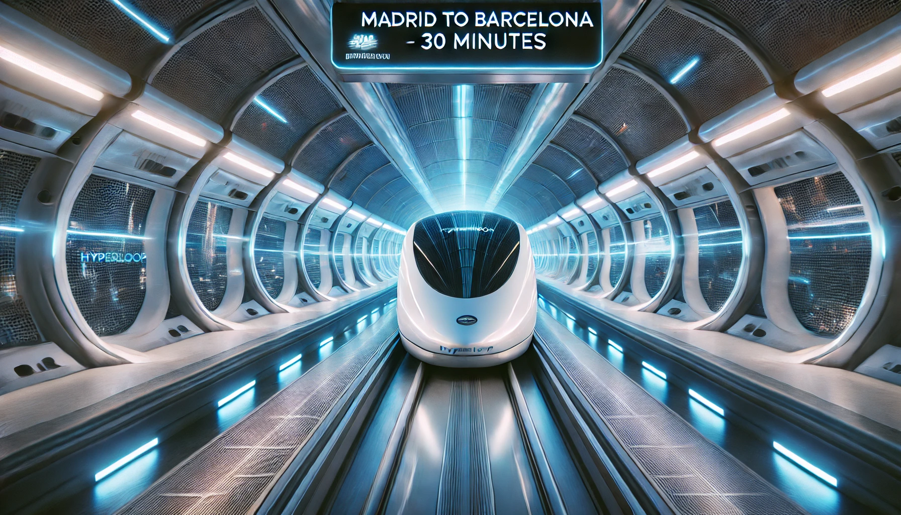 هايبرلوب إيلون ماسك يربط مدريد ببرشلونة في 30 دقيقة: مستقبل وسائل النقل أصبح هنا